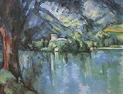 Paul Cezanne The Lac d'Annecy oil painting reproduction